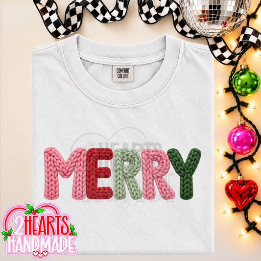 Merry (Faux Knit)