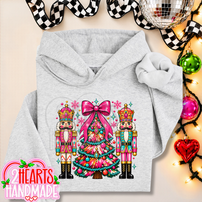 Bright Nutcrackers and Tree