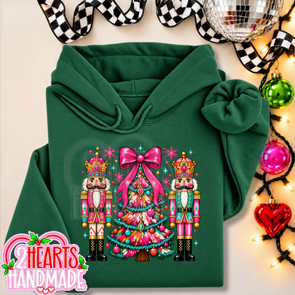 Bright Nutcrackers and Tree
