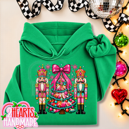 Bright Nutcrackers and Tree