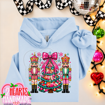 Bright Nutcrackers and Tree