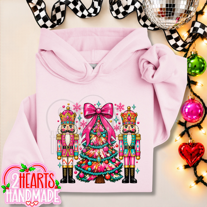 Bright Nutcrackers and Tree