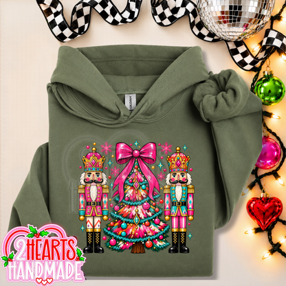 Bright Nutcrackers and Tree