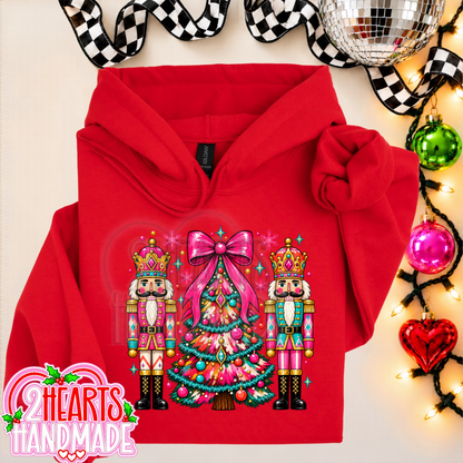 Bright Nutcrackers and Tree