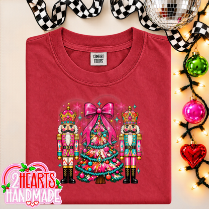 Bright Nutcrackers and Tree