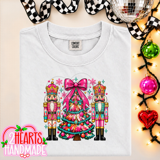 Bright Nutcrackers and Tree