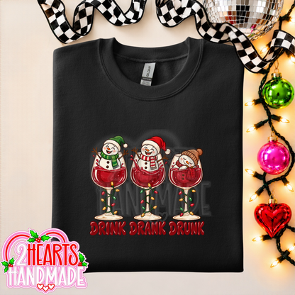Drinking Snowmen