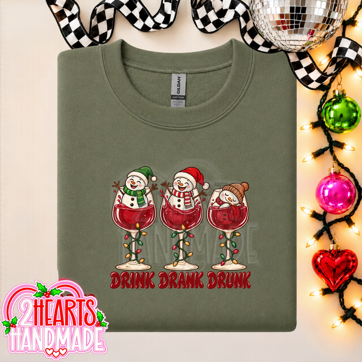 Drinking Snowmen