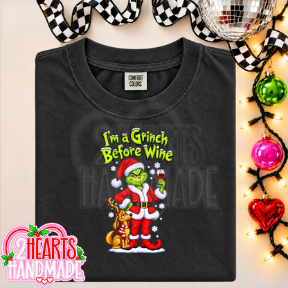 I'm a Grinch Before Wine