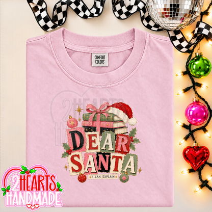 Dear Santa, I Can Explain