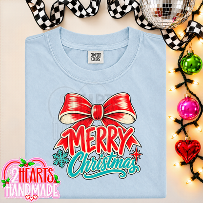 Merry Christmas Big Red Bow