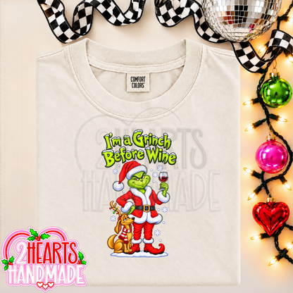 I'm a Grinch Before Wine