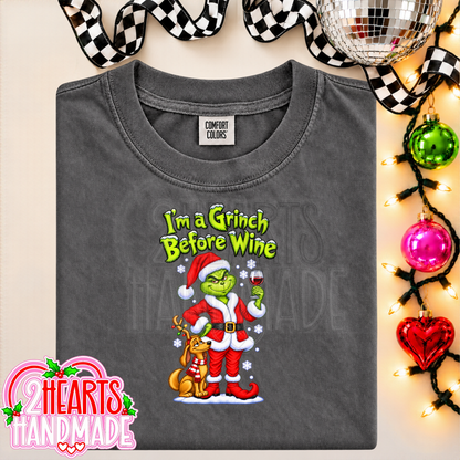 I'm a Grinch Before Wine