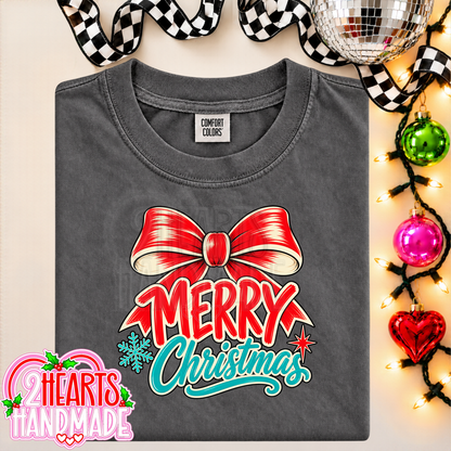 Merry Christmas Big Red Bow