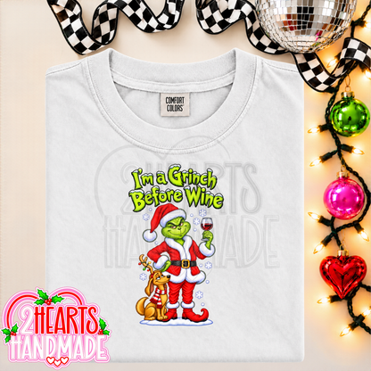 I'm a Grinch Before Wine