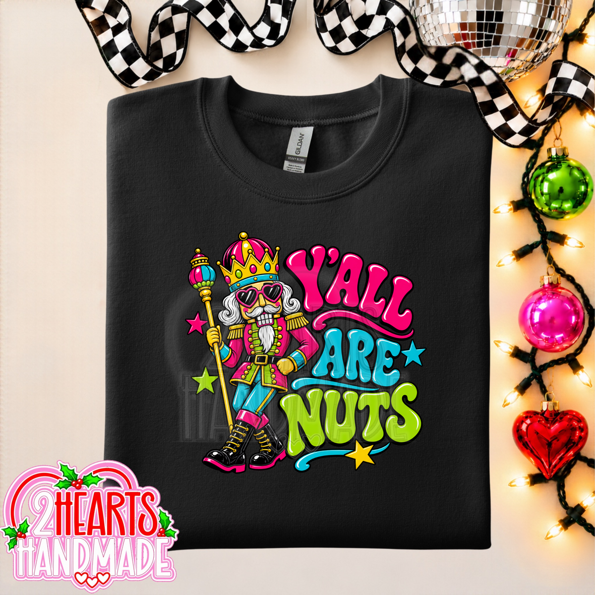 Y'all Are Nuts (Bright Colored)