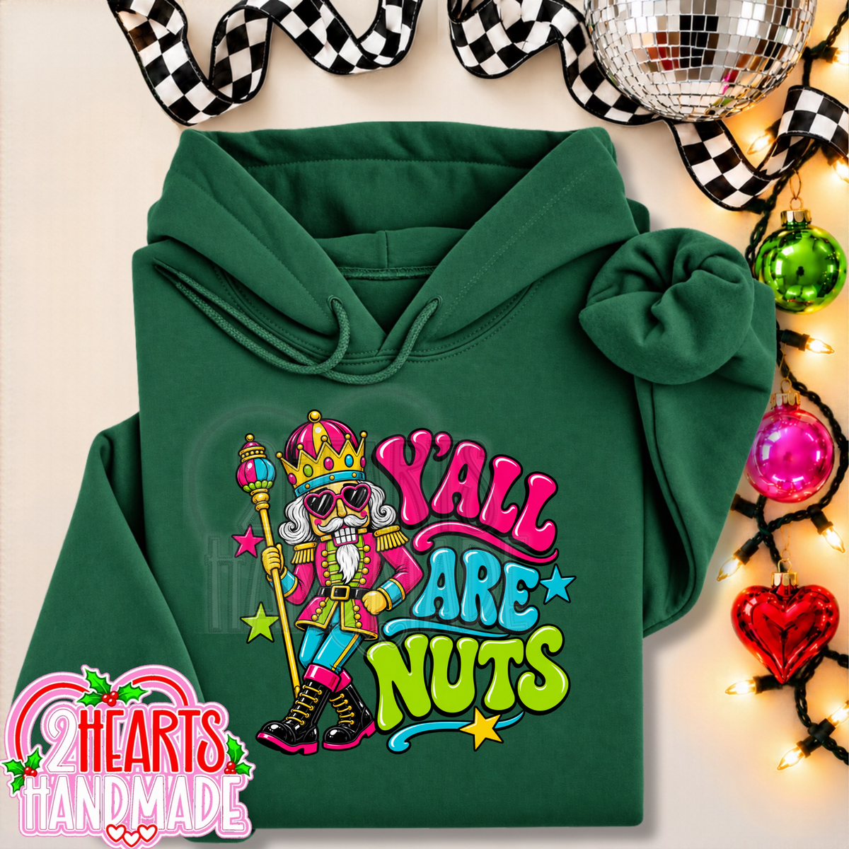 Y'all Are Nuts (Bright Colored)