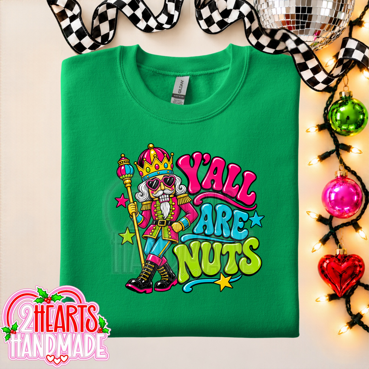 Y'all Are Nuts (Bright Colored)