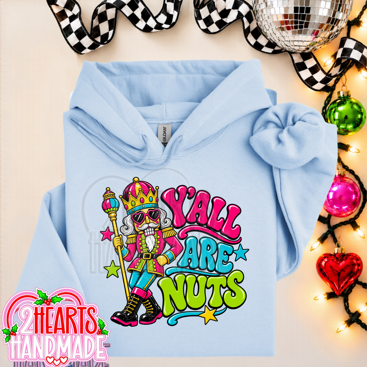 Y'all Are Nuts (Bright Colored)