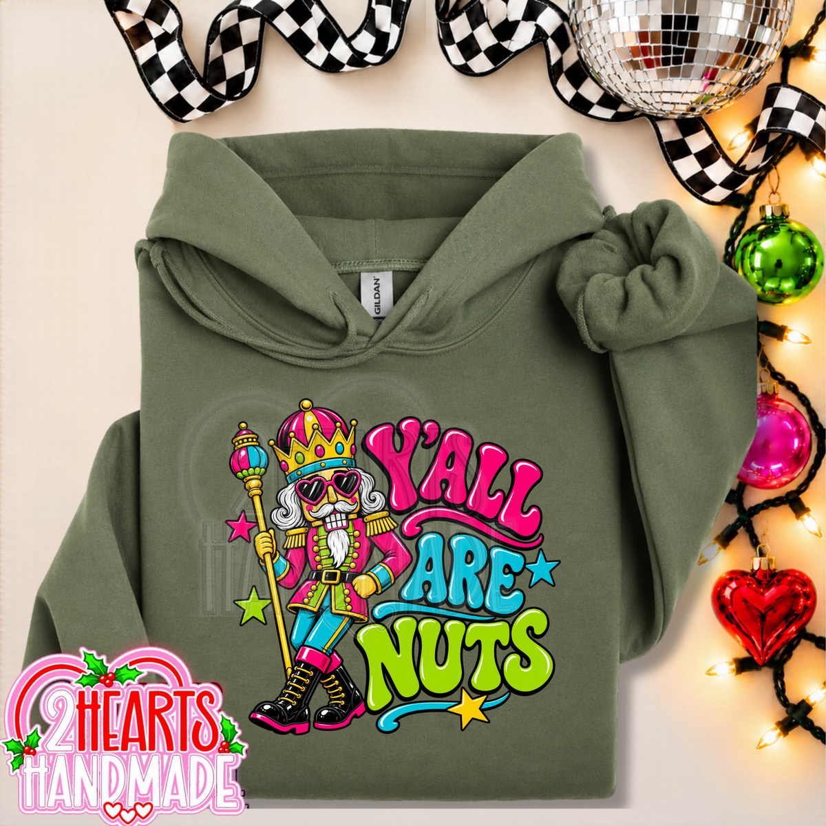 Y'all Are Nuts (Bright Colored)