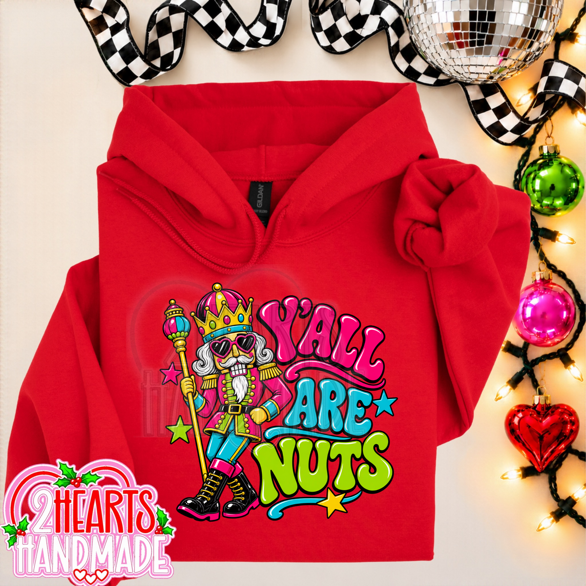 Y'all Are Nuts (Bright Colored)